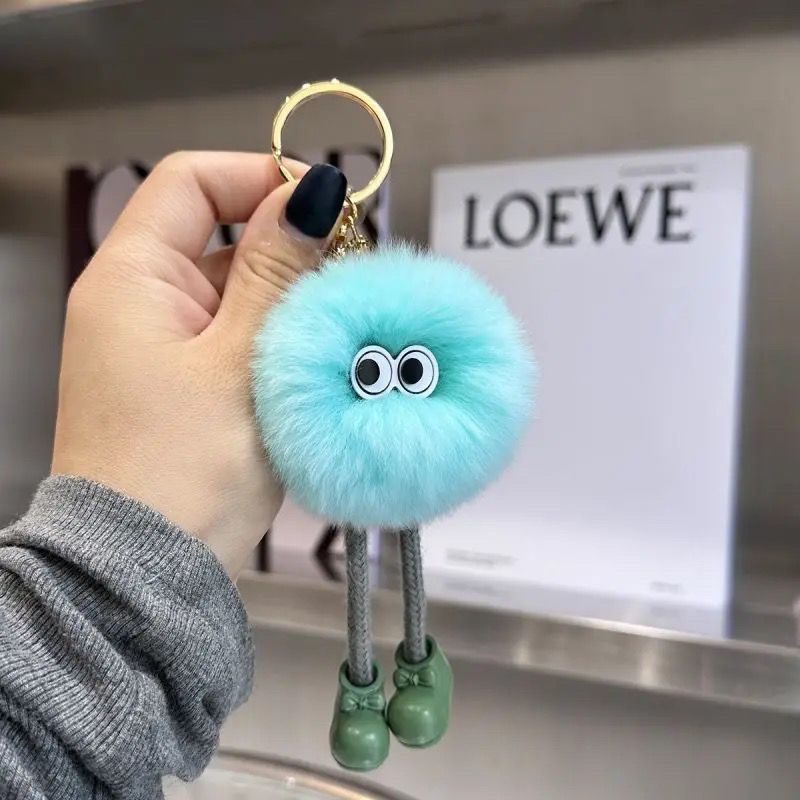 Fun Fluffy Character Keychain Kalsten