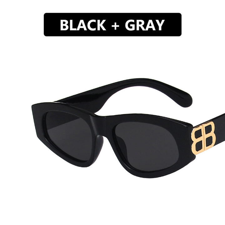 Women's fashionable cat-eye sunglasses with luxurious accents Kalsten