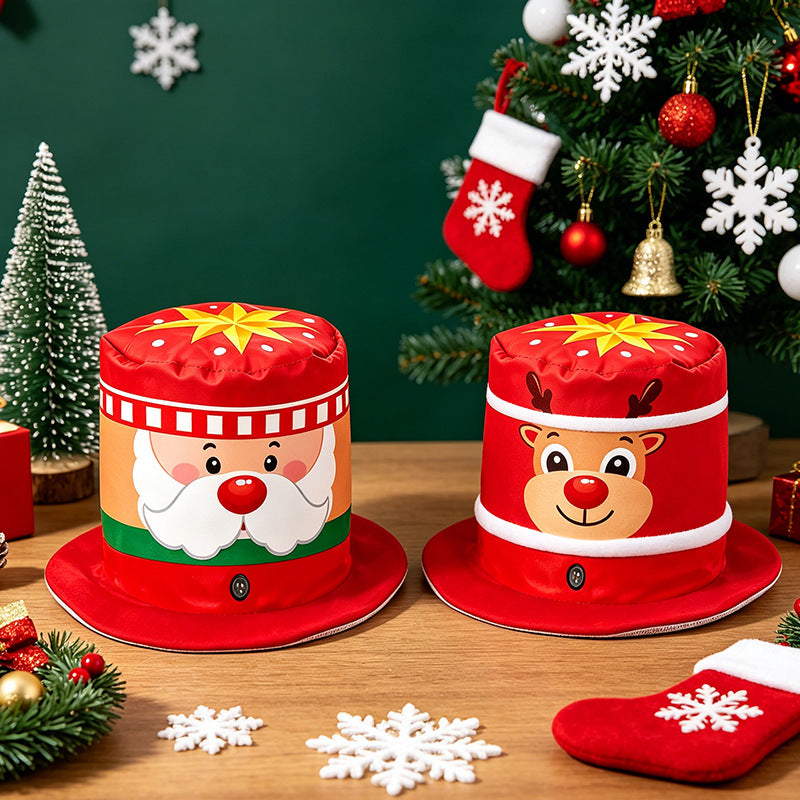 Whimsical Plush Grinch Hat