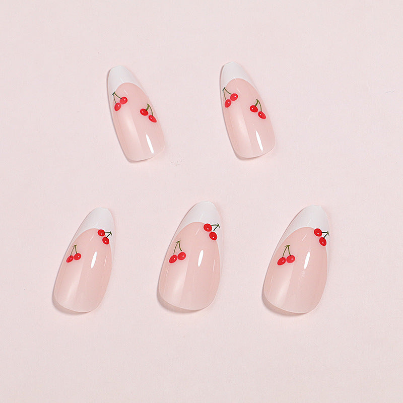Artistic Cherry Blossom Press-On Nails Kalsten