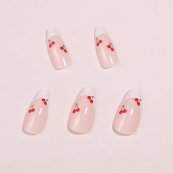 Artistic Cherry Blossom Press-On Nails Kalsten
