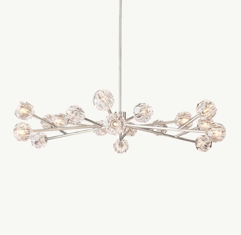 Modern Floral Chandelier