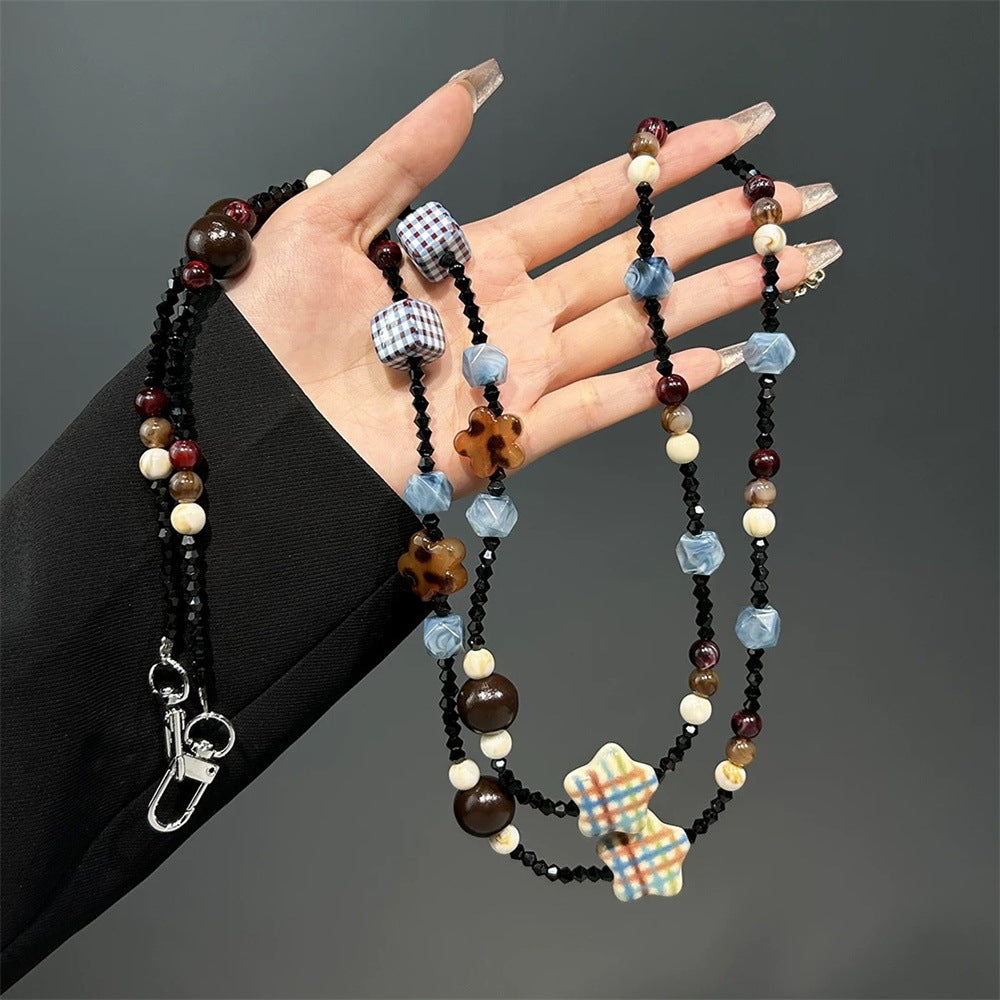Artistic Beaded Charm Necklace Kalsten 1790134835