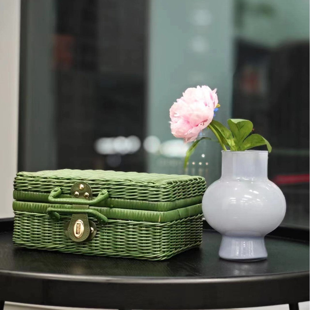 Chic Woven Storage Handbag Kalsten