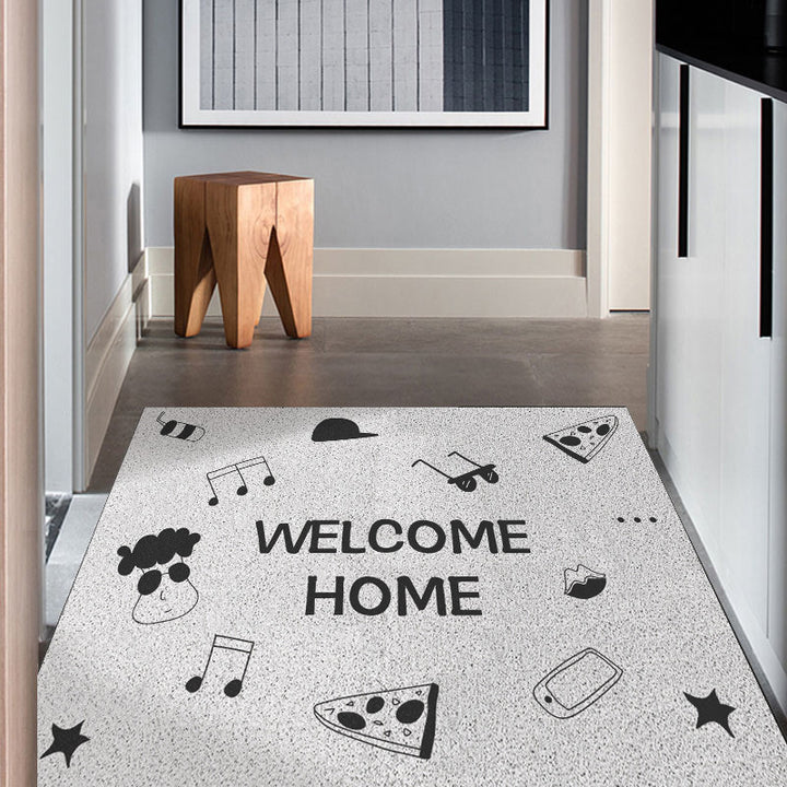 Unisex Whimsical Welcome Door Mat Kalsten