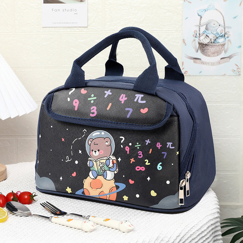 Insulated Space-Themed Lunch Bag Kalsten