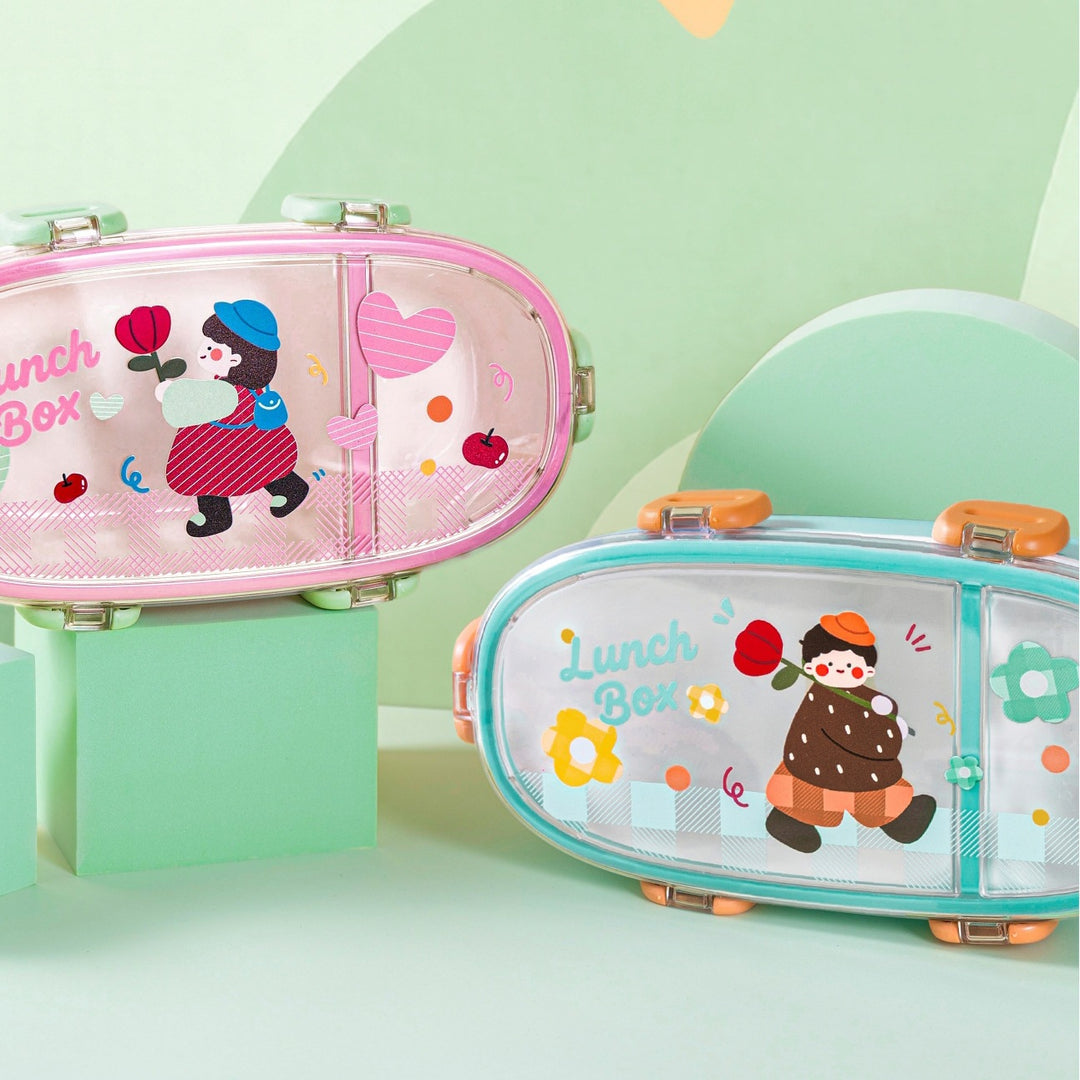 Fun-Themed Portable Bento Lunch Box