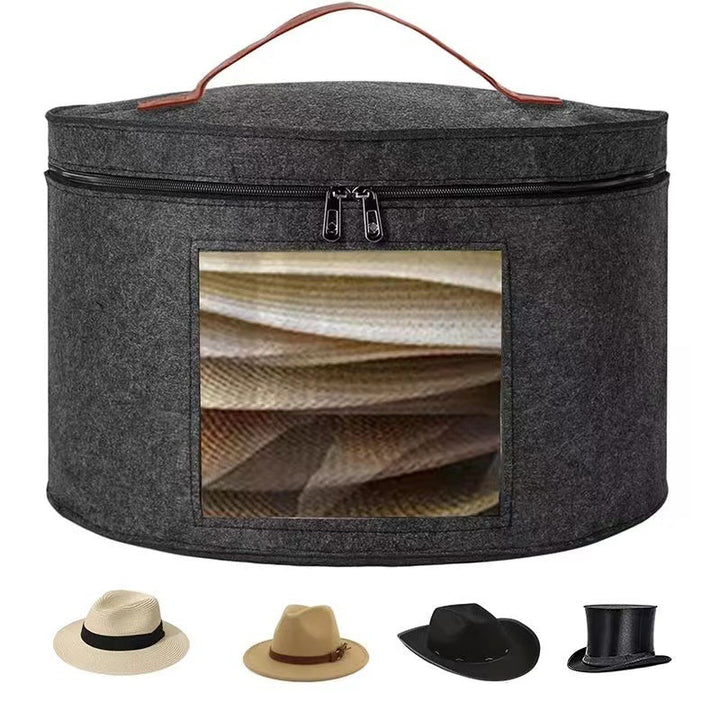 Practical storage basket with viewing window Kalsten