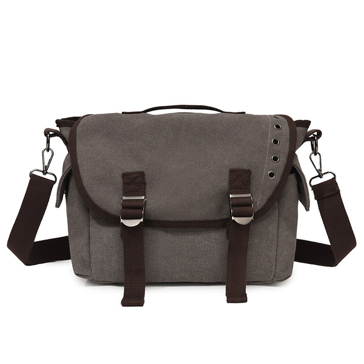 Canvas Crossbody Satchel Bag Kalsten