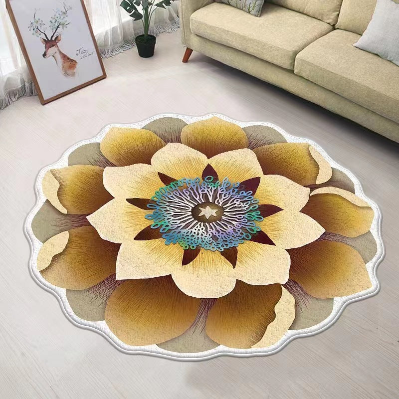 Flower-shaped Carpet
