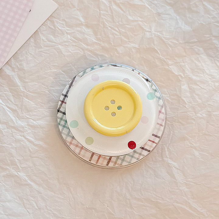 Decorative coaster in button design Kalsten