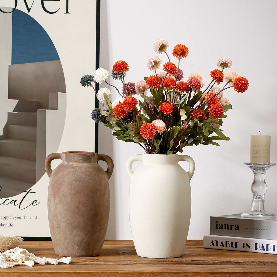 Rustic Terracotta Vase Kalsten
