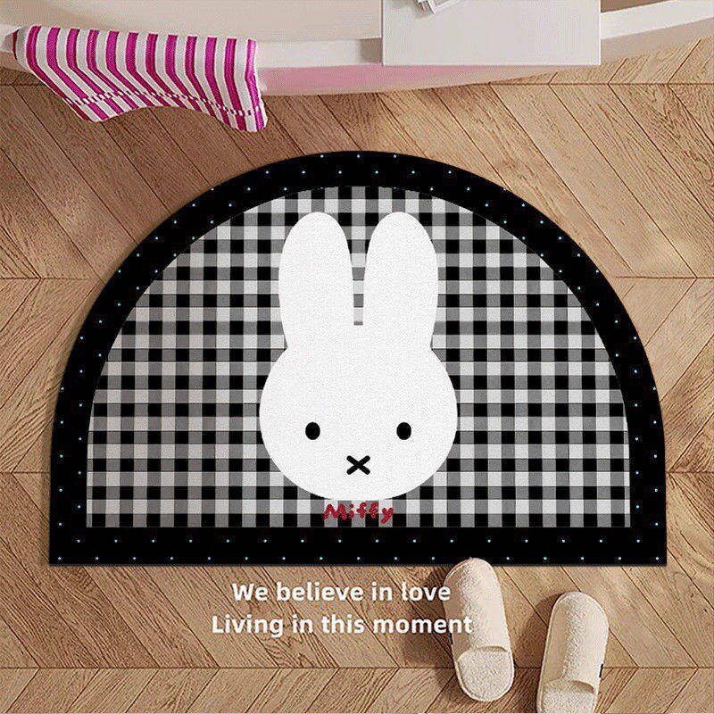 Playful Cartoon-Themed Bath Mat