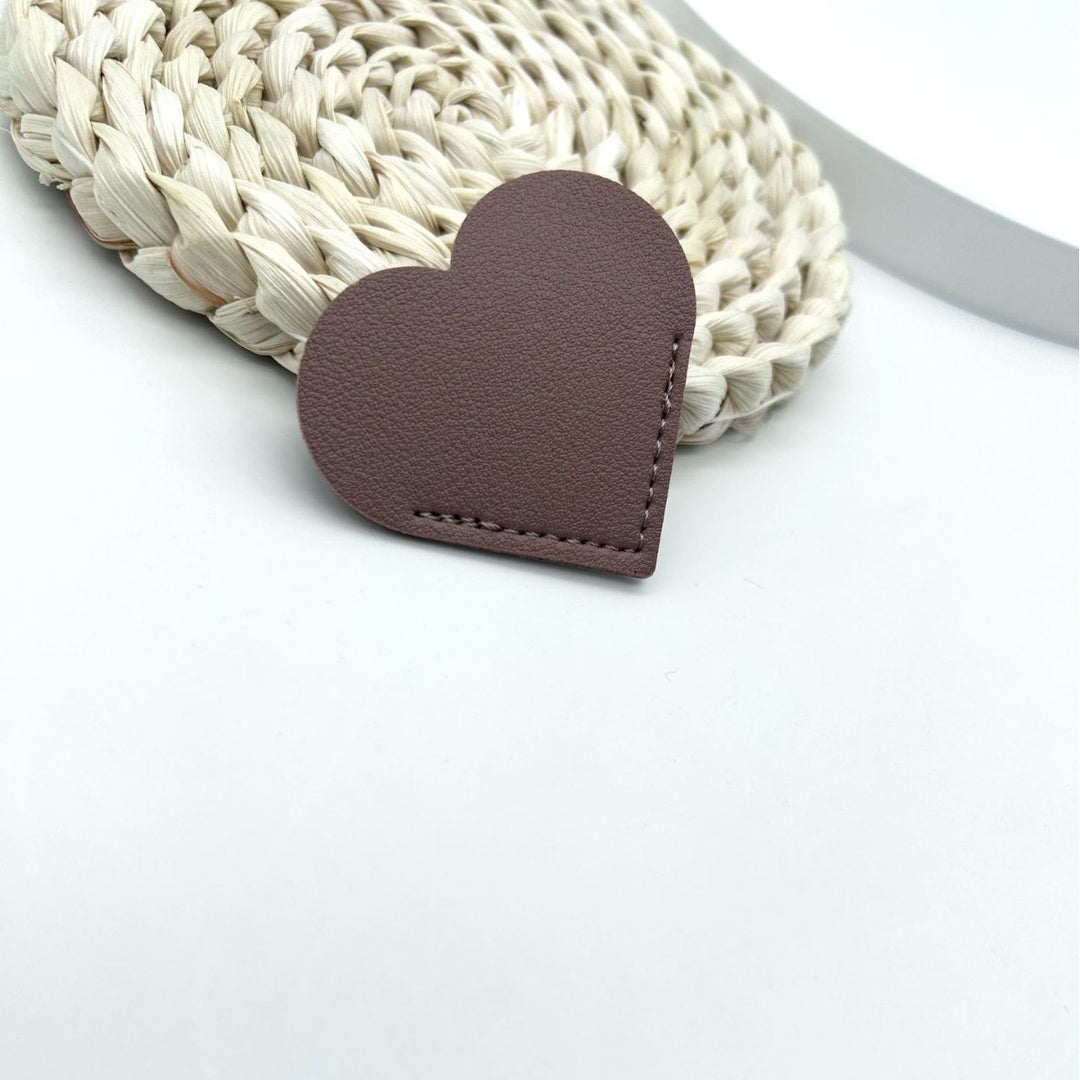 Heart-Shaped Leather Accessory Kalsten
