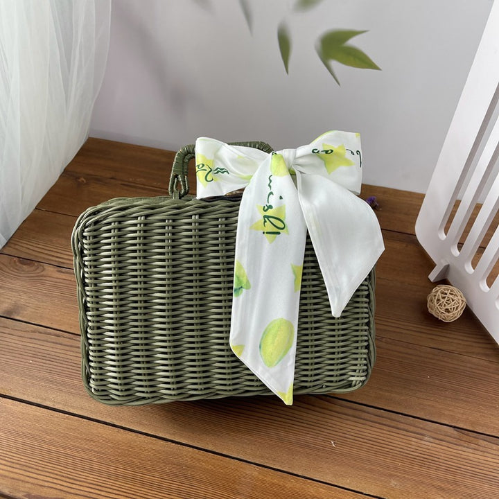 Decorative Woven Handbag Kalsten