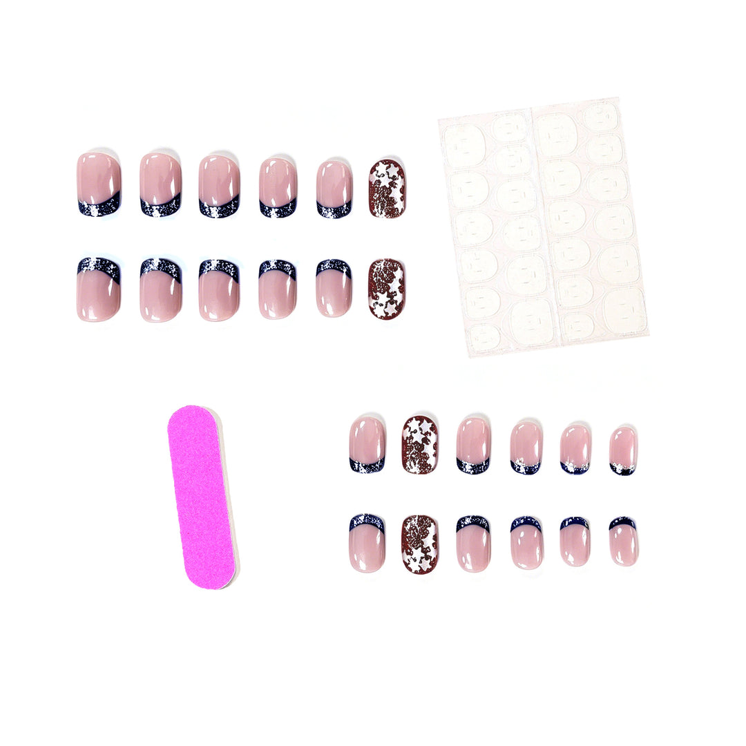 Patriotic Glitter Nail Art Set Kalsten