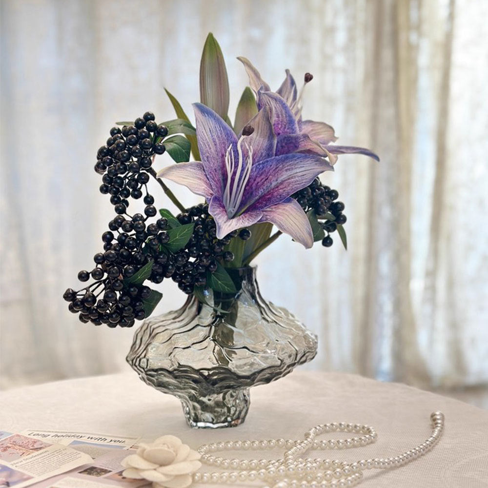 Lifelike Decorative Lily Stem