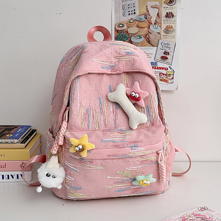 Abstract Patterned Backpack Kalsten