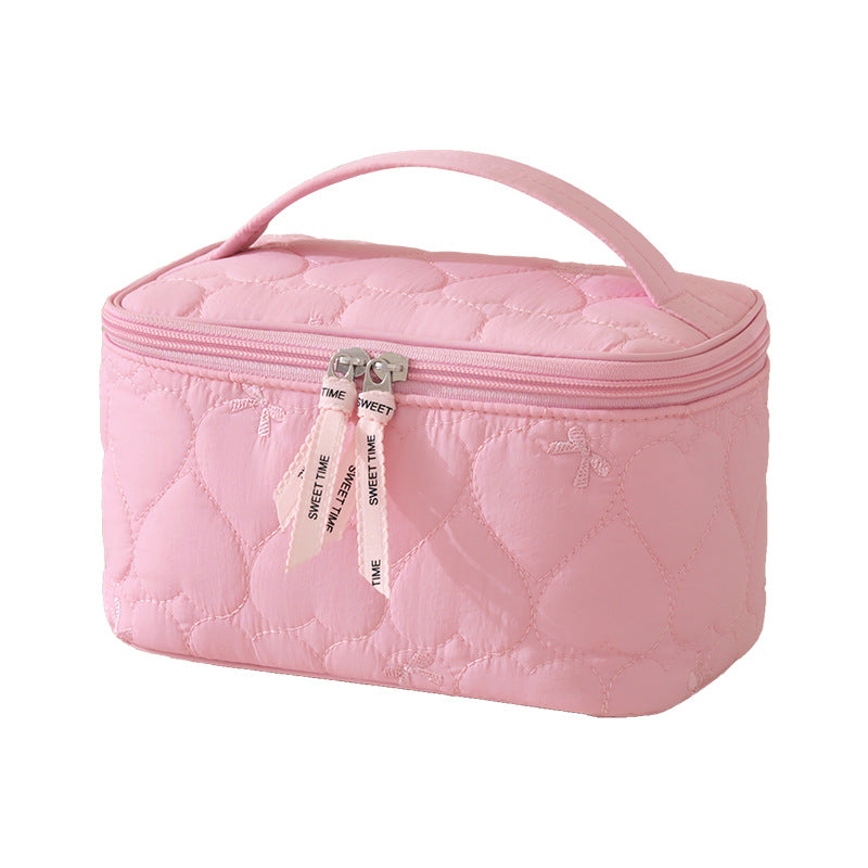 Quilted Makeup Storage Box Kalsten