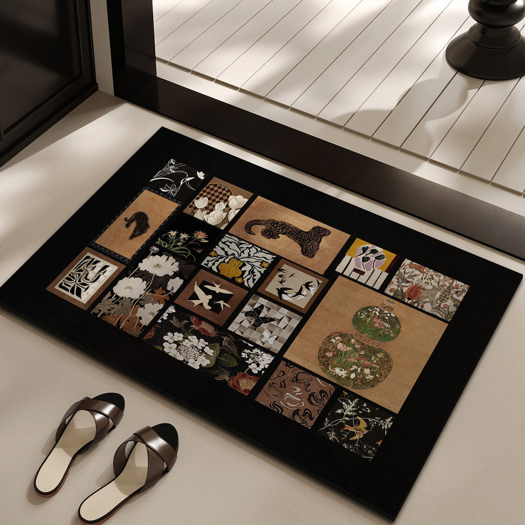 Decorative Bird Theme Rug