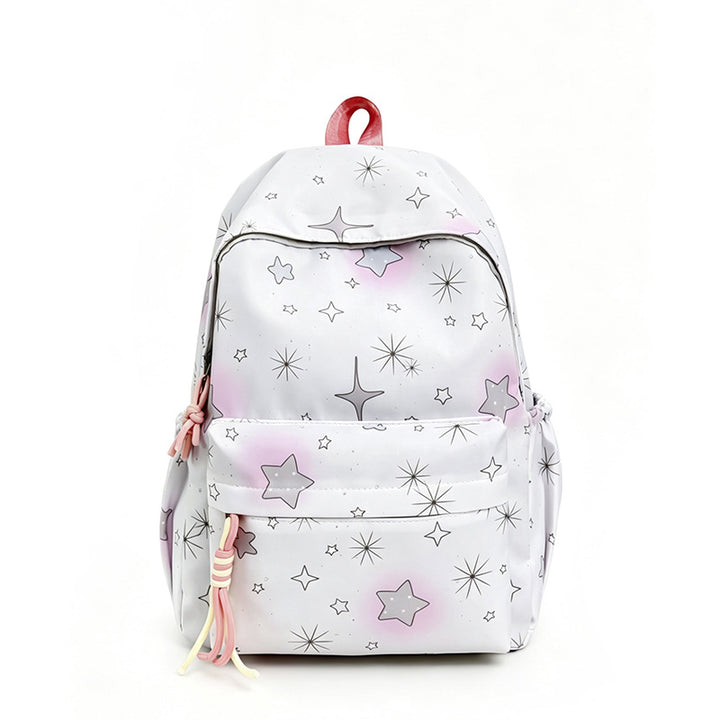 Starry Print Backpack Kalsten