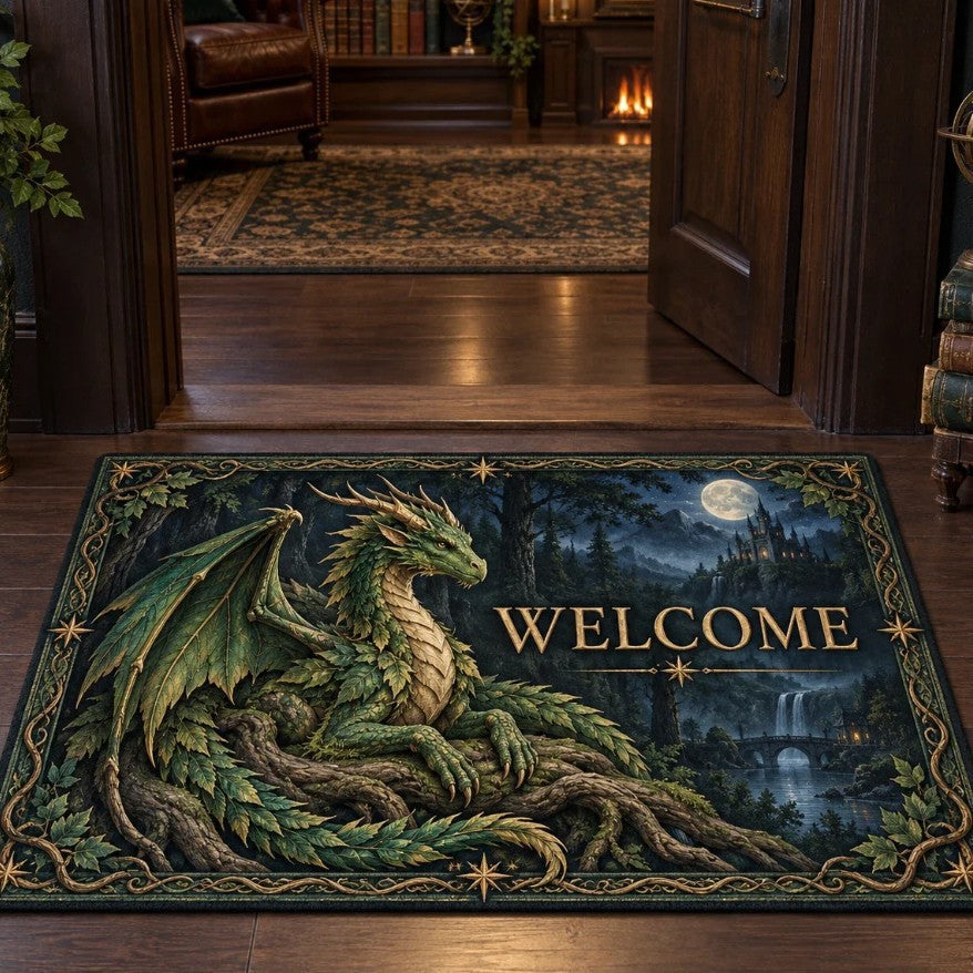 Floral Welcoming Door Mat Kalsten