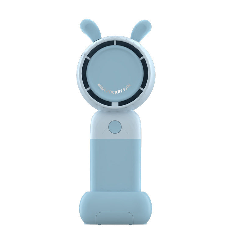 Women's Portable Handheld Fan with Cute Bear Design Kalsten