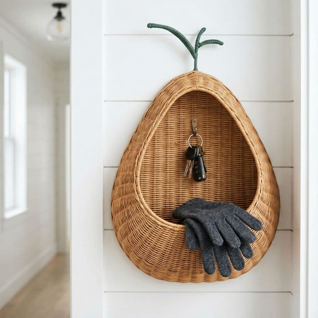 Wall basket in apple shape Kalsten