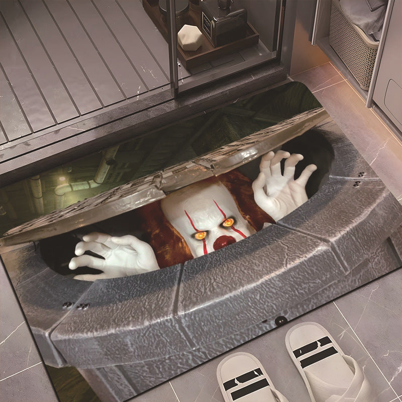 Scary Horror-Themed Floor Mat Kalsten