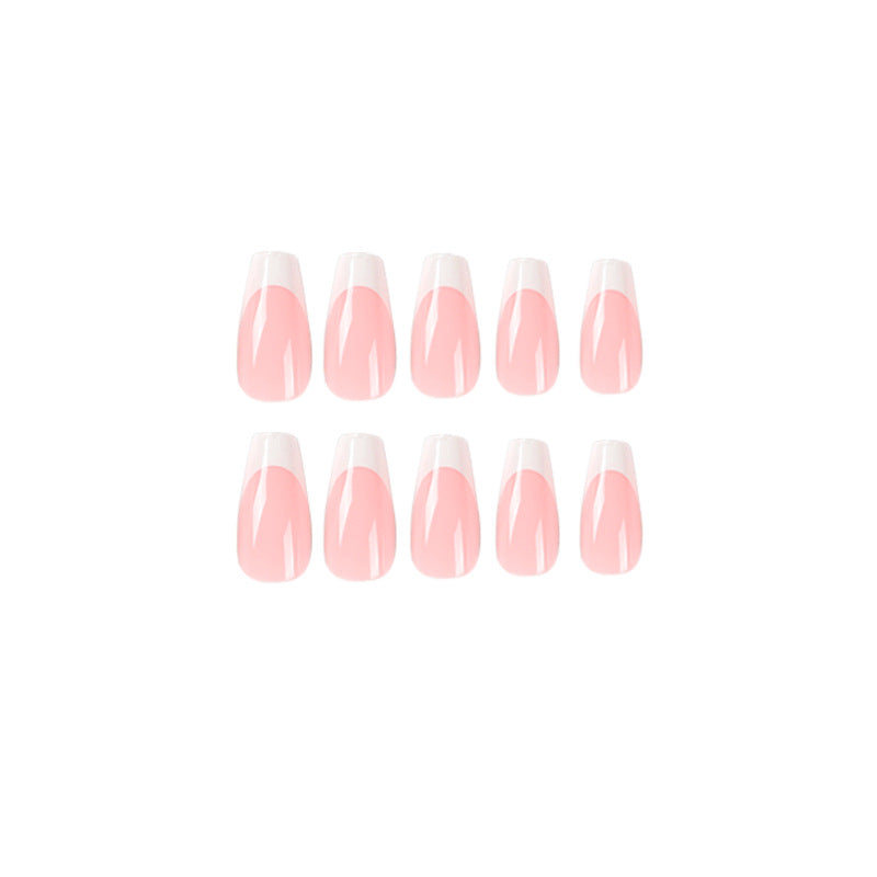 Artistic Nail Art with French Tip Design Kalsten