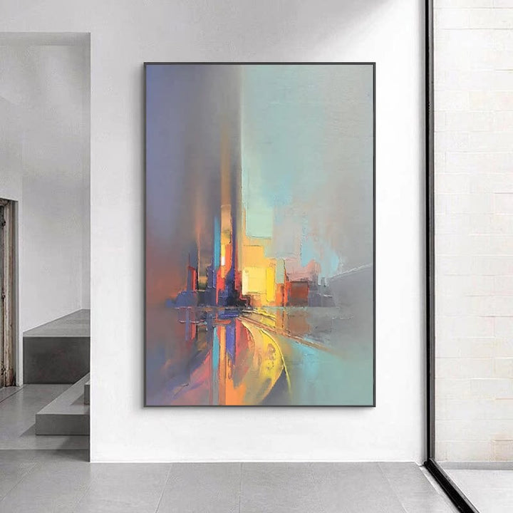 Abstract Impressionist Canvas Wall Art