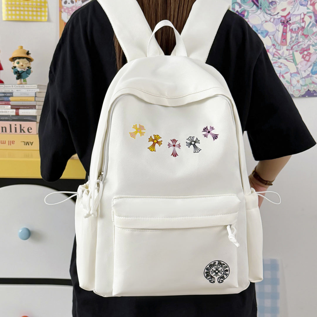 Cute Floral Embroidered Backpack Kalsten