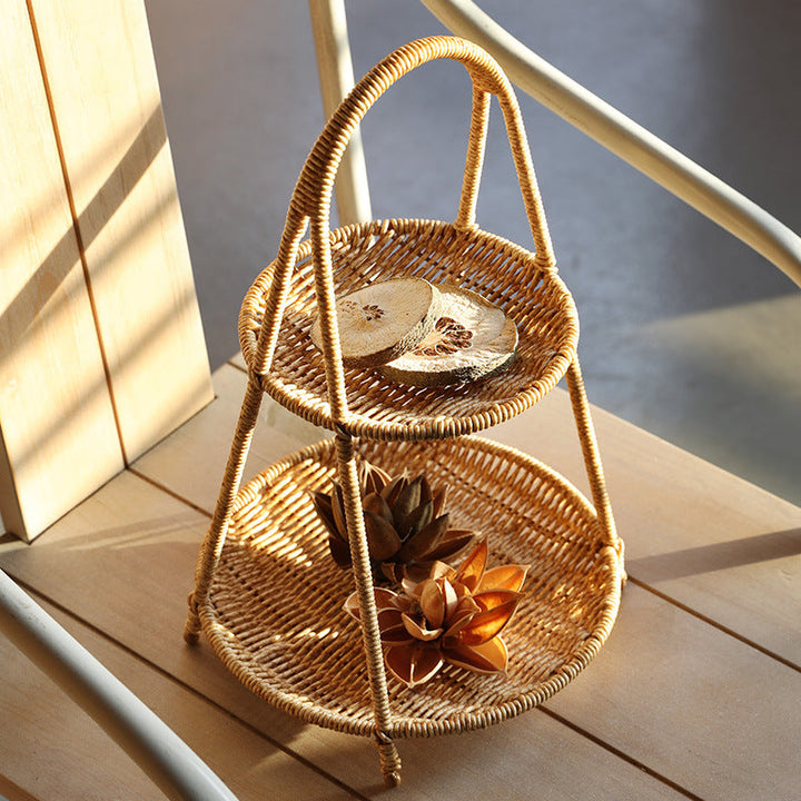 Elegant Woven Storage Basket Kalsten