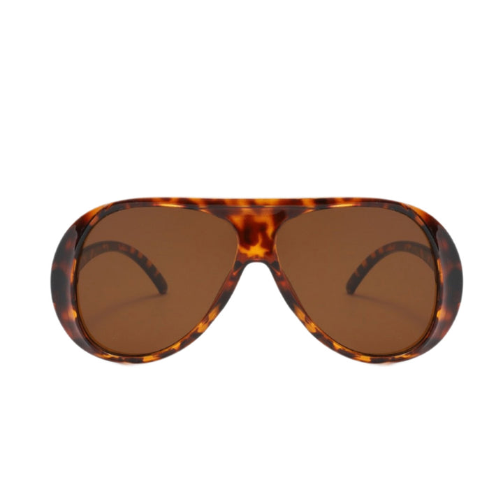 Sporty Oversized Shield Sunglasses Kalsten