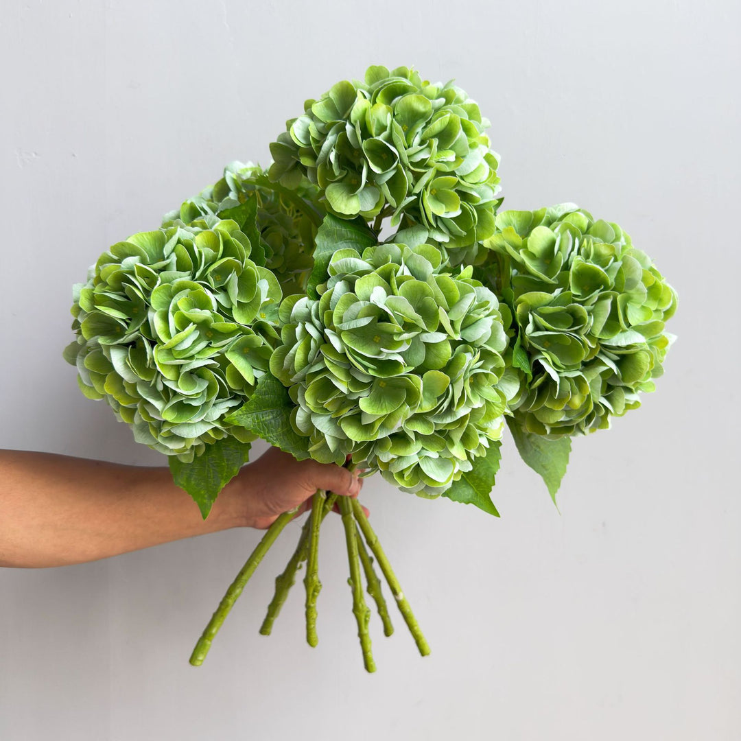 Lifelike Hydrangea Stem