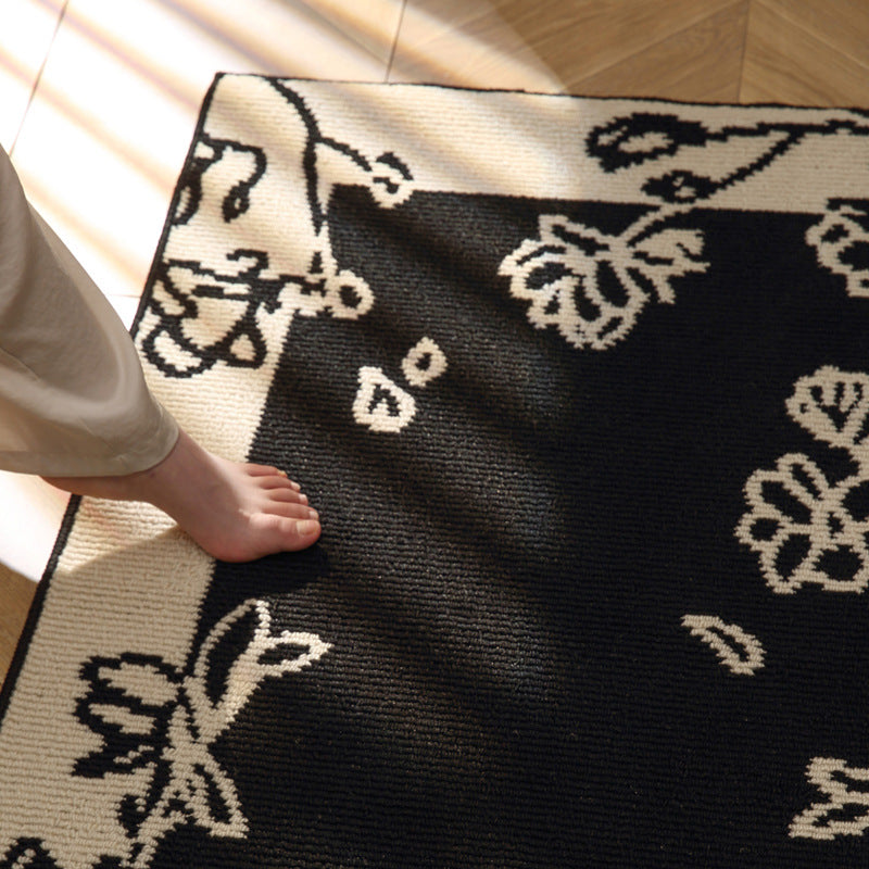 Floral Patterned Indoor Mat