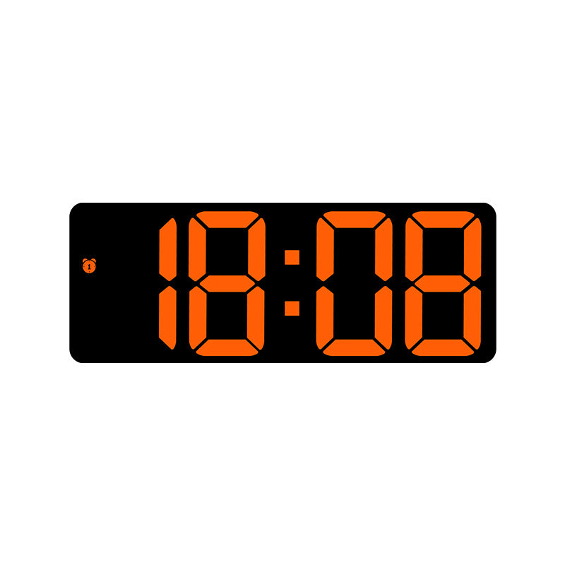 Digital LED clock with large display and colorful digits Kalsten