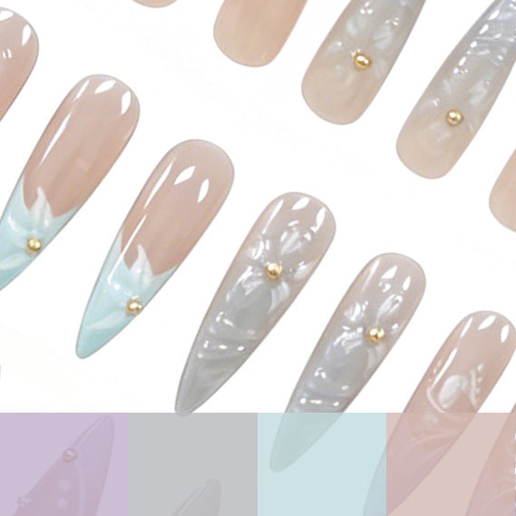 Creative Press-On Nail Art Enhancements Kalsten