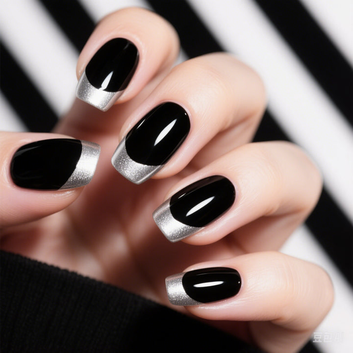 Elegant High-Gloss Nail Art Enhancements Kalsten