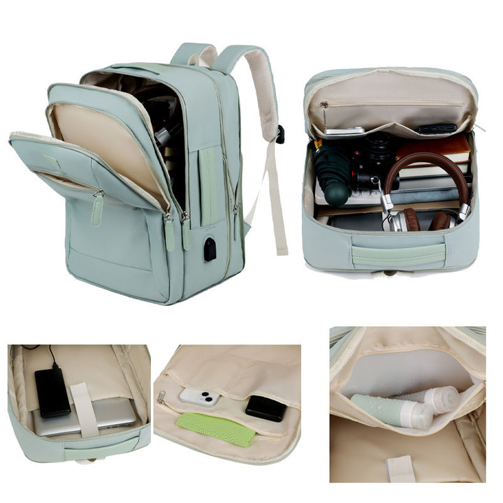 Multi-Compartment Travel Backpack