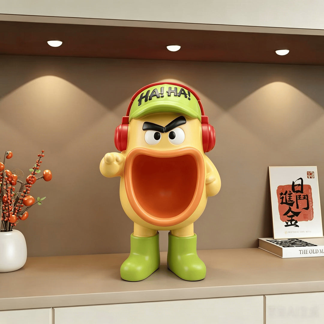 Decorative Character Figurine for Home Decor Display