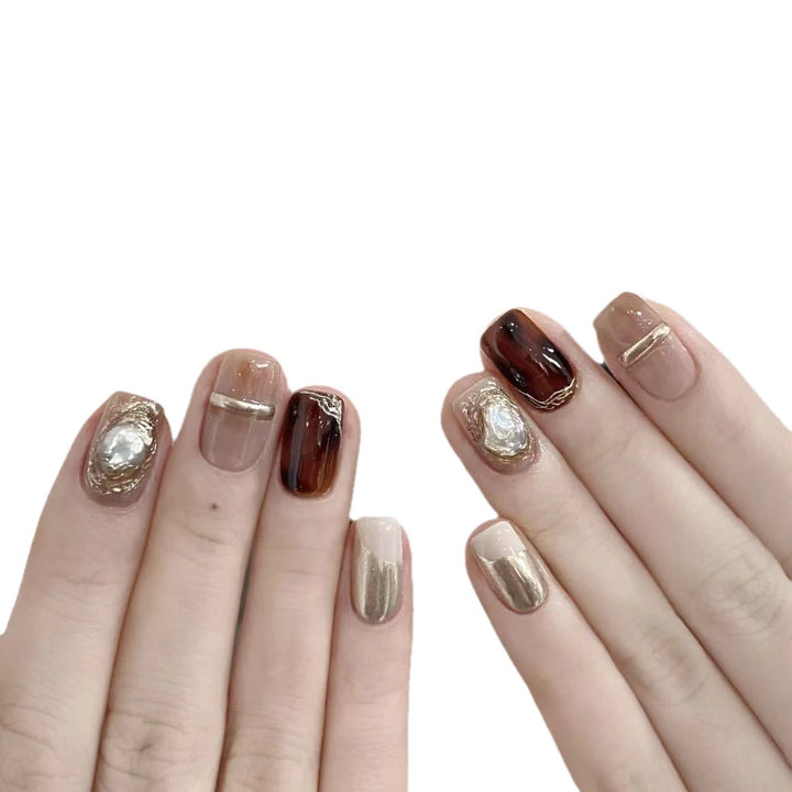 Premium Decorative Press-On Nail Art Set Kalsten