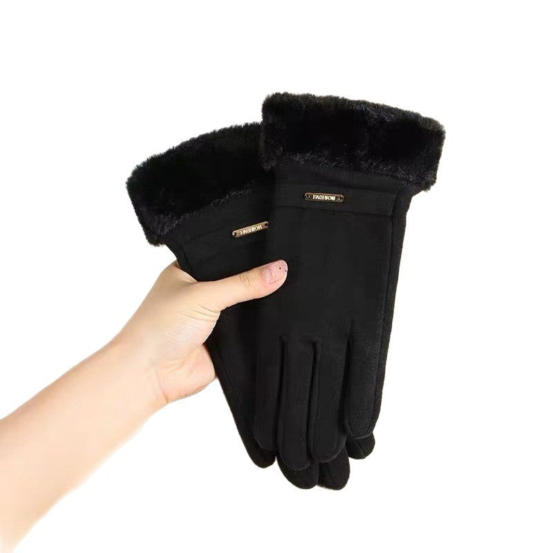 Luxurious Fleece-Lined Touchscreen Gloves Kalsten