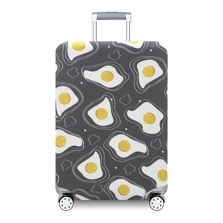 Women Hard-shell Trolley with Creative Graffiti Design Kalsten
