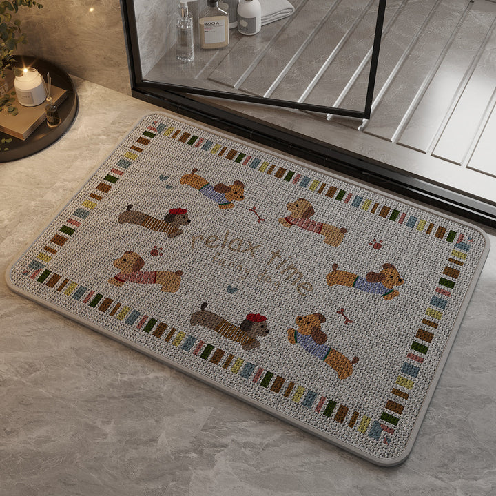 Funny Dog Indoor Mat Kalsten