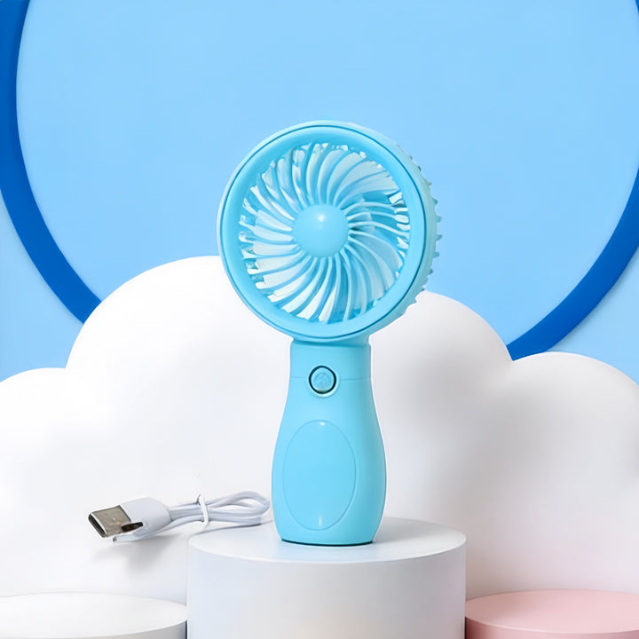 Women's Portable Mini Hand Fan with USB Charging Function Kalsten