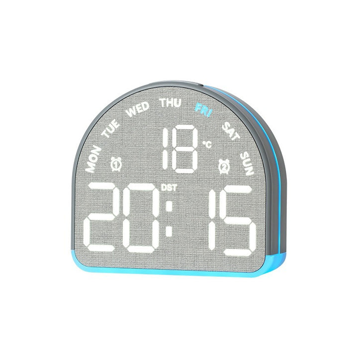 Digital alarm clock with temperature sensor and date display Kalsten
