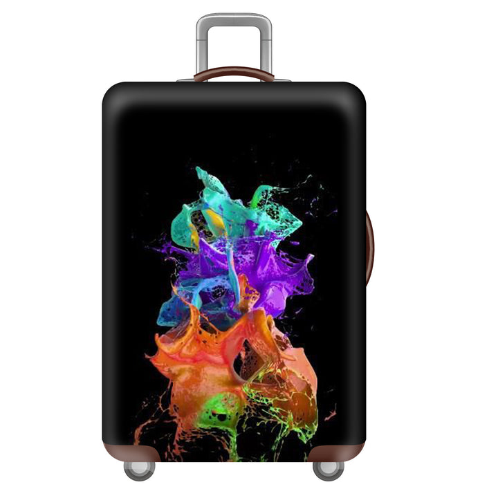 Men's hard-shell suitcase with unique skull design Kalsten