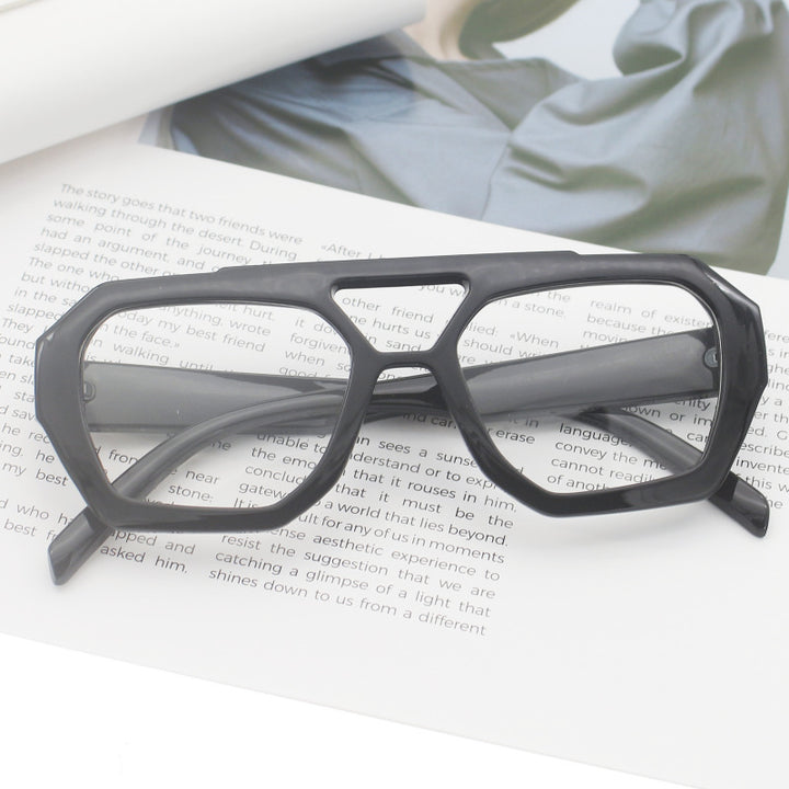 Women's fashionable hexagonal glasses Kalsten