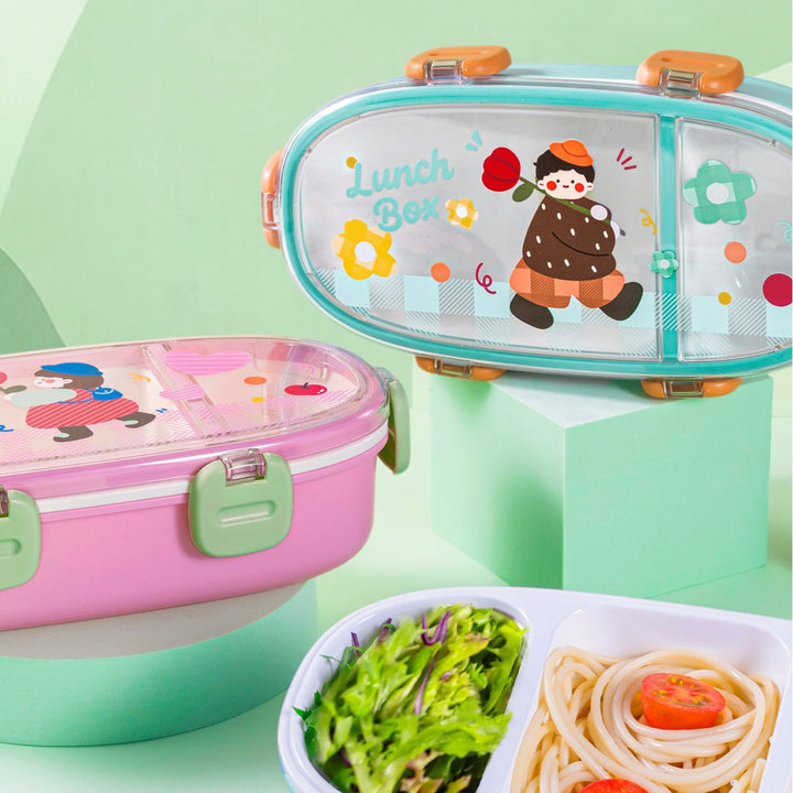 Fun-Themed Portable Bento Lunch Box